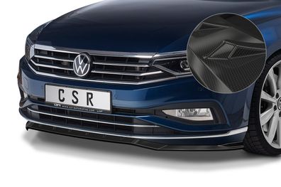 CSR Cup-Spoilerlippe mit ABE für VW Passat B8 Typ 3G CSL360-C Carbon Look glänzend