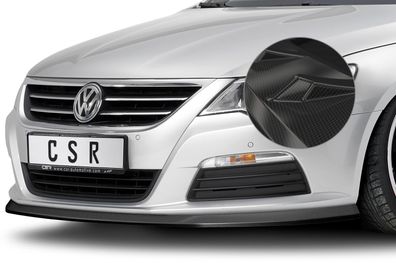 CSR Cup-Spoilerlippe mit ABE für VW Passat CC CSL341-C Carbon Look glänzend