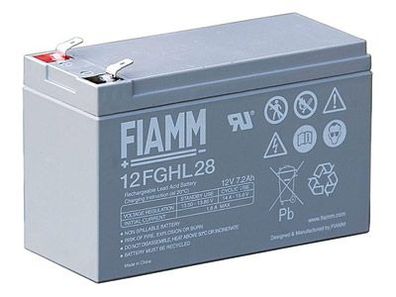 Fiamm Blei-Akku 12FGHL28 12V 7,2Ah Pb Faston 6,3 mm