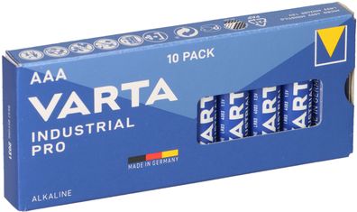 Varta 4003 Industrial Micro Batterie AAA 10 Stück