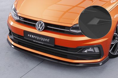 CSR Cup-Spoilerlippe mit ABE für VW Polo VI 2G (Typ AW) GTI / R-Line CSL425-S strukt