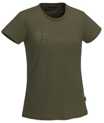 Pinewood 3445 Outdoor Life Damen T-Shirt H. Olive (713)