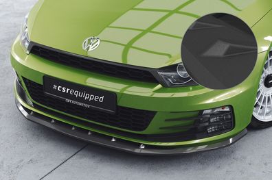 CSR Cup-Spoilerlippe mit ABE für VW Scirocco III R-Line CSL386-S strukturiert schwar