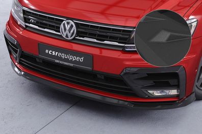 CSR Cup-Spoilerlippe mit ABE für VW Tiguan II (Typ AD1) R-Line CSL367-S strukturiert