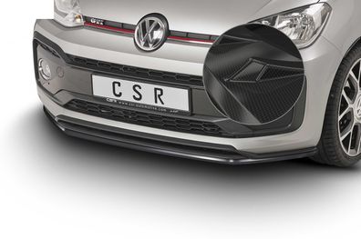 CSR Cup-Spoilerlippe mit ABE für VW up! GTI CSL357-C Carbon Look glänzend