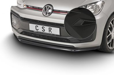 CSR Cup-Spoilerlippe mit ABE für VW up! GTI CSL357-M Carbon Look matt