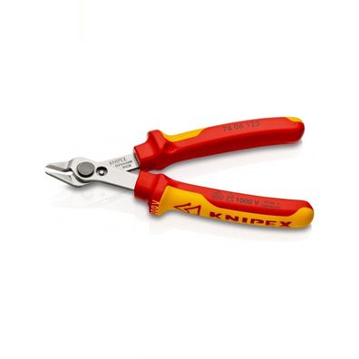 Knipex Seitenschneider Präzisionszange Electronic-Super-Knips VDE 125 mm 7806125