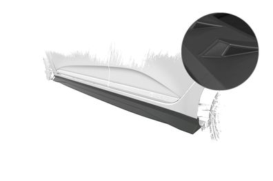 CSR Seitenschweller für Renault Clio 5 SS536-L Lackierung erforderlich