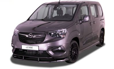 RDX Frontspoilerlippe VARIO-X mit ABE für Opel Combo Life & Cargo 2018+ Frontlippe F