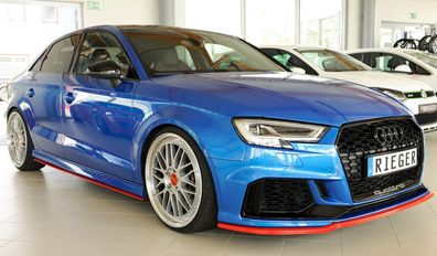 Rieger Spoilerschwert für Audi RS3 8V Sportback/ Limousine ab 02/2017 ab Facelift Y