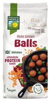 Bohlsener Mühle 6x Bio Rote Linsen Balls 165g