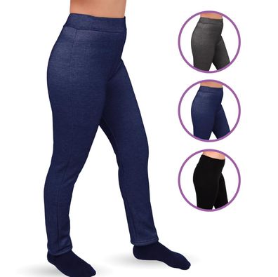 Thermo Leggings "Innenfutter" Leggins Thermoleggings High Waist warm Thermohose