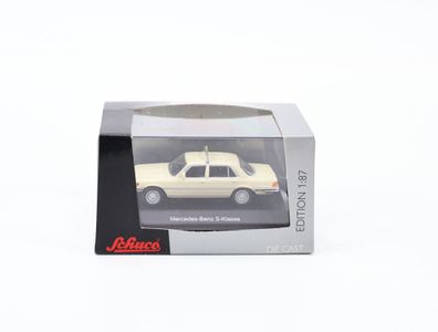 Schuco H0 26051 Modellauto Mercedes-Benz S-Klasse Limousine TAXI 1:87