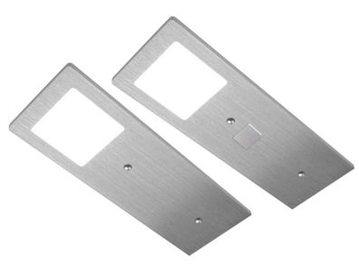 LED Unterbauleuchte Küche 2x3 W, Küchenleuchte Eco-Pad, warmweiß