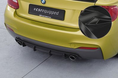 CSR Heckansatz für BMW 2er (F22 / F23) Coupe und Cabrio HA273-G Glossy schwarz glän