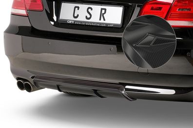 CSR Heckansatz für BMW 3er E92 / E93 HA250-C Carbon Look glänzend