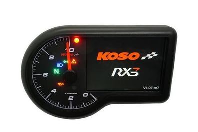 Koso RX-3 TFT Multifunktionsmessgerät RX3 10.000 RPM BA071300