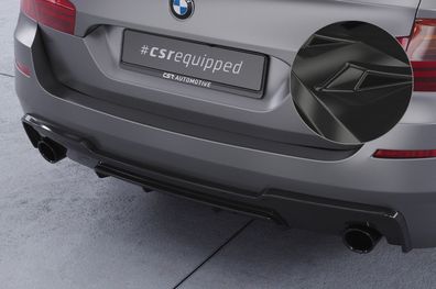 CSR Heckansatz für BMW 5er F10/F11 535i/535d M-Paket HA289-G Glossy schwarz glänzen