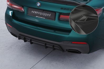 CSR Heckansatz für BMW 5er G30 / G31 M-Paket HA486-C Carbon Look glänzend