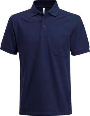 Fristads Poloshirt Kurzarm Acode Poloshirt 1721 PIQ Dunkelmarine