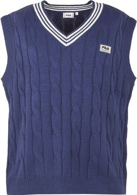 Fila Weste Tavsanli Knitted Vest Beacon Blue