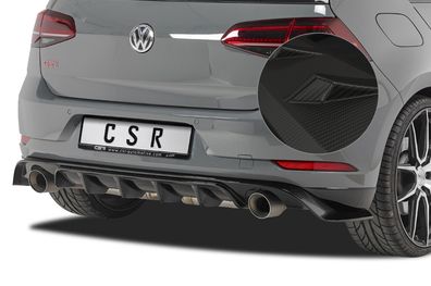 CSR Heckansatz für VW Golf 7 TCR HA232-M Carbon Look matt