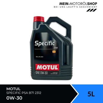 Motul Specific 2312 0W-30 5 Liter