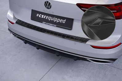 CSR Heckansatz für VW Golf 8 (Typ CD) HA370-C Carbon Look glänzend