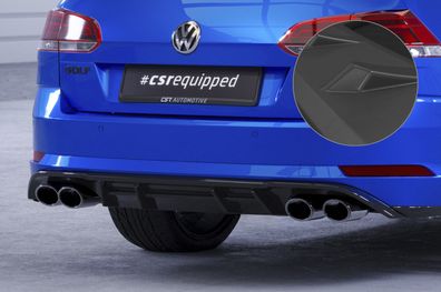 CSR Heckansatz für VW Golf 7 Variant R HA294-L Lackierung erforderlich