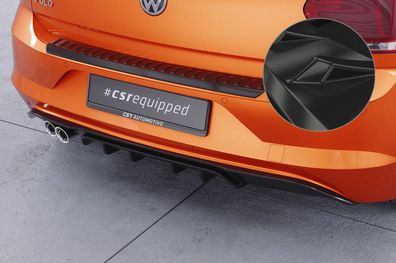 CSR Heckansatz für VW Polo 6 2G (Typ AW) GTI HA442-G Glossy schwarz glänzend