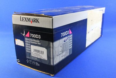 Lexmark 700D3 Developer Magenta 70C0D30 -B