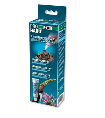 JBL Proharu 80 ml Schwarzer Universalkleber für Aquarien, Terrarien & Teiche