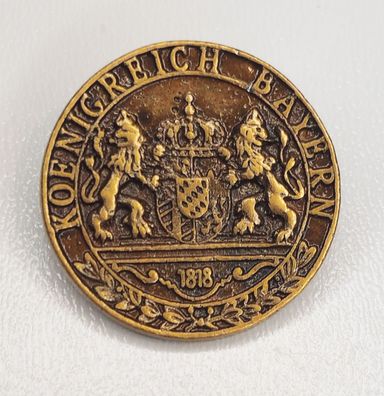 Pin Königreich Bayern 1818 - 3 cm