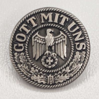 Pin Gott mit uns mit Reichsadler EK Wehrmacht - 2 cm