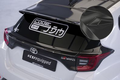 CSR Heckflügel mit ABE für Toyota GR Yaris (Typ XP21) HF845-C Carbon Look glänzend