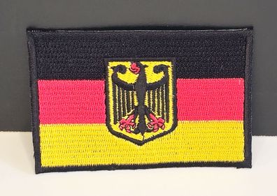 Aufnäher Aufbügler Patch Deutschland Adler Bundesadler - 5,5 x 8,5 cm