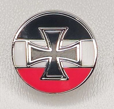 Pin Deutsches Reich - Eisernes Kreuz auf Gösch - 2 cm