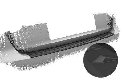 CSR Ladekantenschutz für Audi A4 B9 (Typ 8W) LKS020-S strukturiert schwarz matt