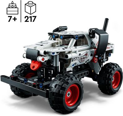 LEGO Technic Monster Jam Monster Mutt Dalmatian, Rückziehmotor Spielzeug 42150