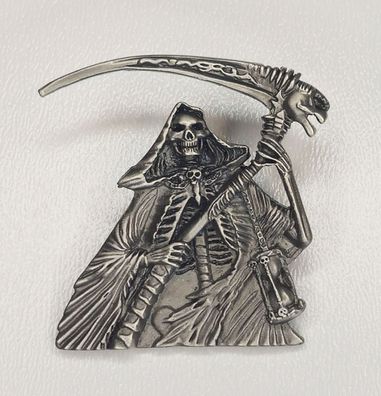 Pin Sensenmann - Tod - 4 x 4 cm