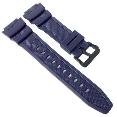 Casio Collection | Uhrenarmband 18mm Resin blau W-218H-2AVER, W-214H