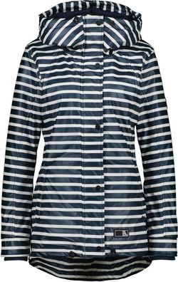 Alife & Kickin Damen Regenjacke ElmaAK B Rainjacket Marine