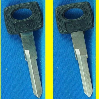 Schlüsselrohling Börkey 892 L PS29 für verschiedene Huf + Ymos Profile / Mercedes, VW