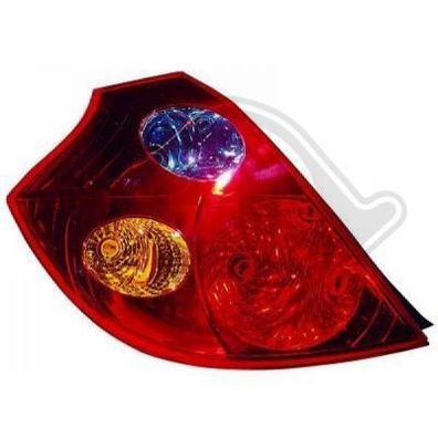 Diederichs 6553091 Lichtscheibe, Heckleuchte links für KIA
