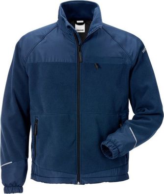 Fristads Winddichte Fleecejacke 4411 FLE Marineblau