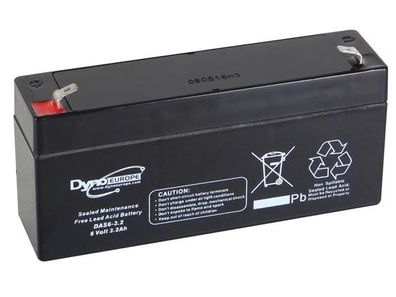 Dyno - DAS6-3.2 - 6 Volt 3200mAh Pb