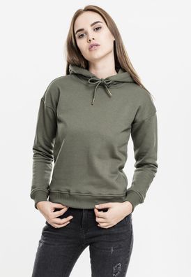 Urban Classics Damen Hoodie Ladies Hoody Olive