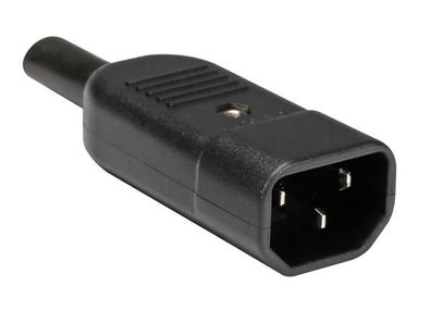 Velleman - ACM1N - Kaltgeräte-Steckverbinder - Stecker - für Kabel - 10A