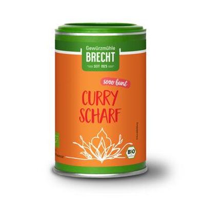 Gewürzmühle Brecht 6x Curry Scharf 55g