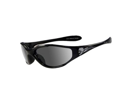 John Doe Sonnenbrille Memphis Skull Black